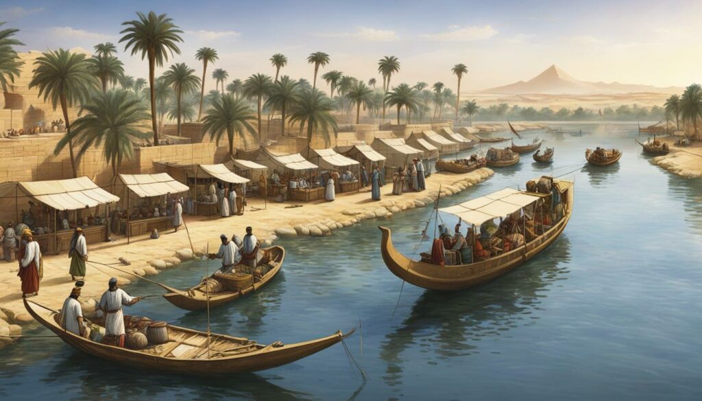 economic system in ancient Egypt