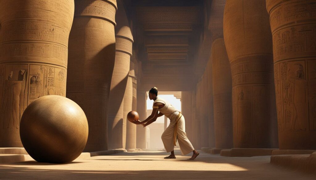 Ancient Egyptian Bowling Techniques
