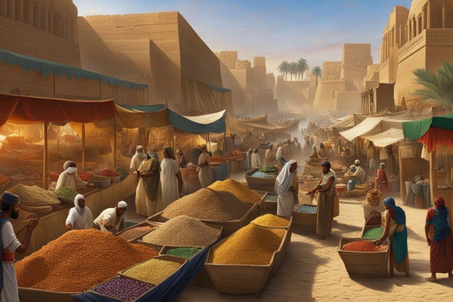 economy in ancient egypt