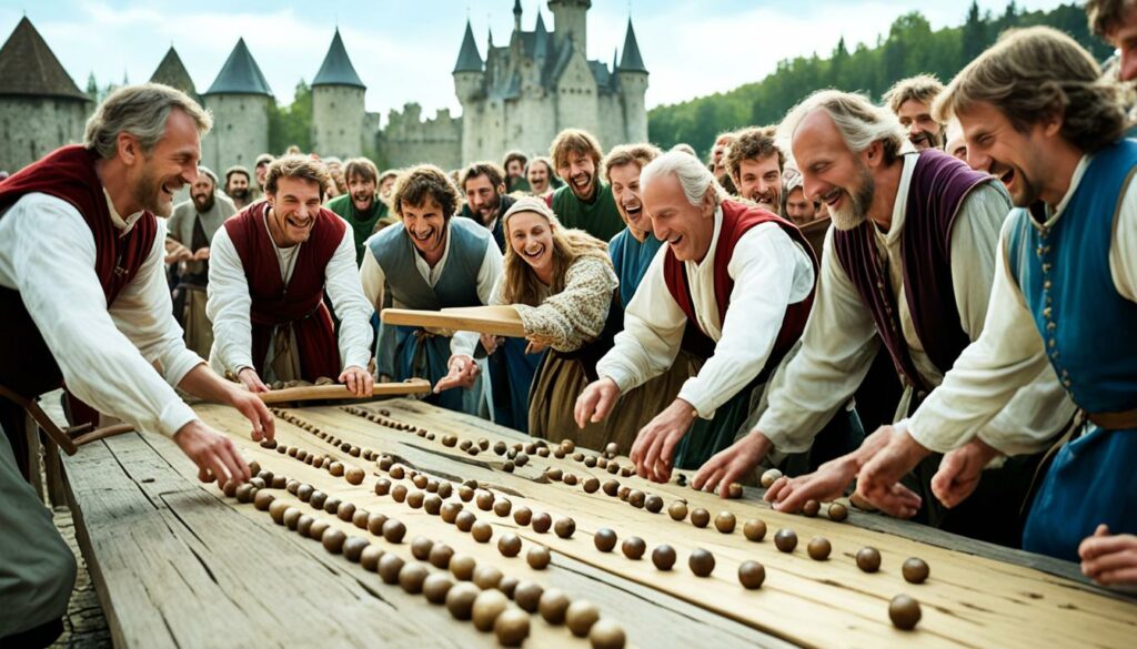 medieval European bowling